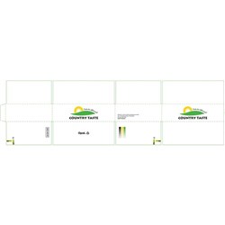 Country Taste Ptd Carton White 347x257x92mmx4BW