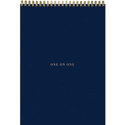 PAD COLLINS B5 1 ON 1 50 SHEETS WIRO NAVY