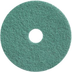 Twister Diamond Floor Pads 16 Inch Green, Pack of 2
