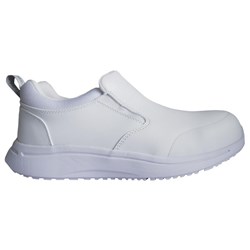 Paraflex Slip On Safety Shoes White UK08