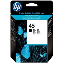 HP 45 Black Ink Cartridge 51645AA