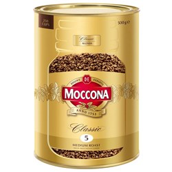 Moccona Classic Freeze Dried Instant Coffee Medium Roast 500g