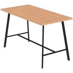 Luca Outdoor Leaner Table 1800mm Rosawa/Black