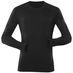 Thermal Merino Top Crew Neck Long Sleeve Black Medium