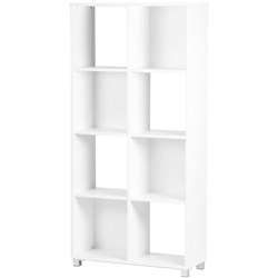 Cube Shelving 8 Cube 800x1650mm White