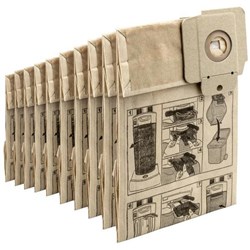 Karcher CV38/1 Vacuum Filter Bags Paper, Pack of 10