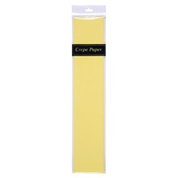 Crepe Paper 500mmx2m Yellow