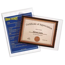 Marbig Document Protector High Quality Clear PVC A4