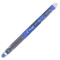 Pilot P500 Blue Rollerball Pen 0.5mm Extra Fine Tip