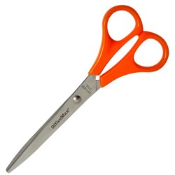 OfficeMax Standard Scissors 160mm Orange