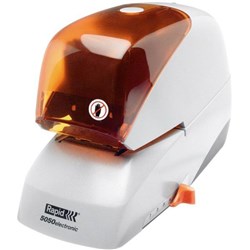 Rapid 5050E Electric Stapler 50 Sheet Silver & Orange