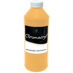 Chromacryl Student Acrylic Paint 1L Peach (Skin Tone) Base