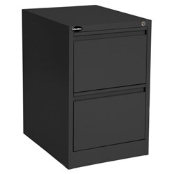 Proceed Commercial Filing Cabinet 2 Drawer Black