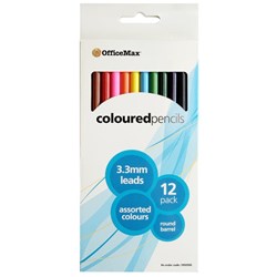 OfficeMax Coloured Pencils, Pack of 12