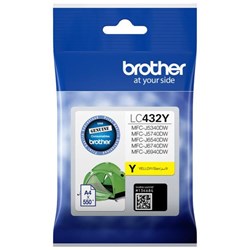 Brother LC432Y Yellow Ink Cartridge