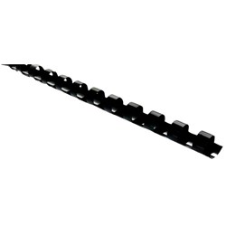 Okin 20mm Plastic Binding Coils Black, Pack of 100