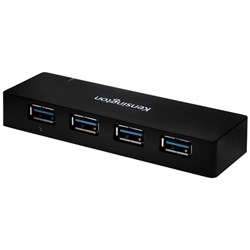 Kensington UH4000C USB 3.0 4 Port Hub With Charger