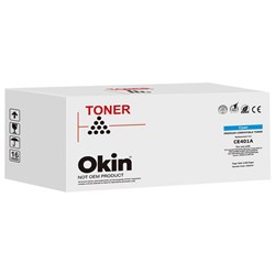 Okin Laser Toner Cartridge Compatible HP CE401A & CE251A Cyan