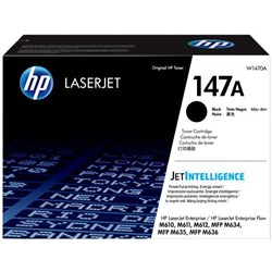HP 147A Black Toner Cartridge W1470A