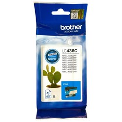 Brother LC436C Cyan Ink Cartridge