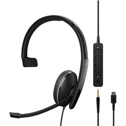 EPOS Adapt 135 USB-C II UC Wired Monaural Headset with 3.5mm Jack