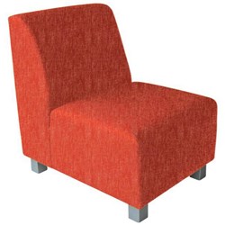 Apollo Single Seater Sofa Keylargo Fabric/Paprika