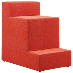 Faze 3 Step Seating Keylargo Fabric/Paprika