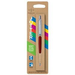 Parker Blue Jotter Original Ballpoint Pen 1.0mm Medium Tip Red Barrel