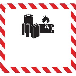IATA Lithium Battery Mark Label 110x120mm, Roll of 500