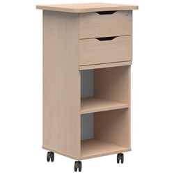 Ako Teacher Station 550x550x1100mm Refined Oak