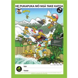 Clever Kiwi A4 He Pukapuka Mo Nga Take Katoa All Purpose Book Ruled Te Reo Maori