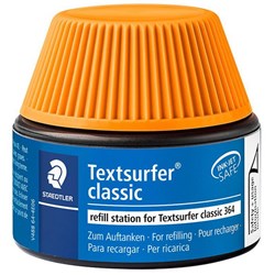 Staedtler Textsurfer Classic 488 64 Orange Highlighter Ink Refill Station 30ml