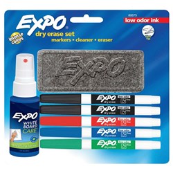 Expo Assorted Colours Dry Erase Starter Kit Fine Tip