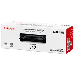 Canon CART312 Black Laser Toner Cartridge
