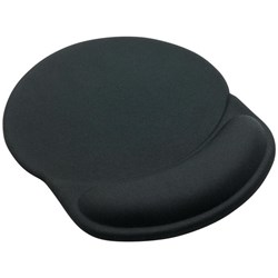 OfficeMax Mouse Pad & Wrist Rest Black