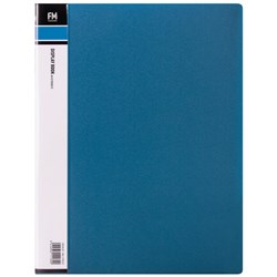 FM A4 Display Book 10 Pocket Blue
