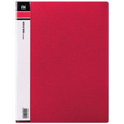 FM A4 Display Book 10 Pocket Red
