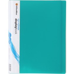 OfficeMax A4 Display Book 40 Pocket Green