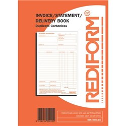 Rediform Invoice/Delivery Book NCR Duplicate