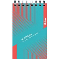 Collins SP35 Spiral Notebook Top Opening 36 Leaf 72 Pages