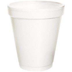 Foam Cups Hot/Cold 237ml, Pack of 25