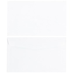 Croxley E8 Banker Envelopes Tropical Seal White 133011, Box of 500