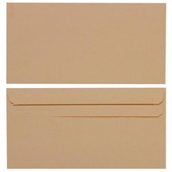 Croxley DLE Wallet Envelopes Seal Easi Manilla 133001, Box of 500