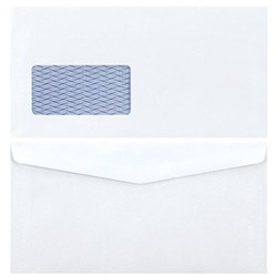 Croxley DLE Window Envelopes Tropical Seal White 133006, Box of 500