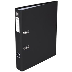 FM Radofile Mini Lever Arch File Foolscap Black