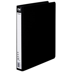 FM Trunkboard Ringbinder 2 Ring A4 26mm Black