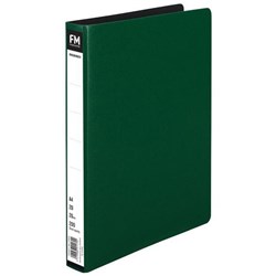 FM Overlay Ringbinder A4 26mm 2 Ring Green