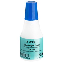 Noris 210 Metal Stamp Ink 25ml Blue