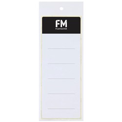 FM Lever Arch File Spine Labels, Pack of 10