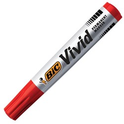 BIC Ecolutions Vivid Red Permanent Marker Bullet Tip